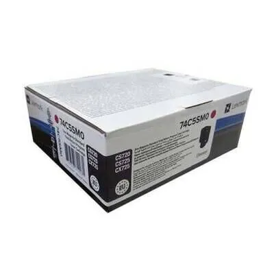 Lexmark CS720-74C50M0 Kırmızı Orijinal Toner - Lexmark