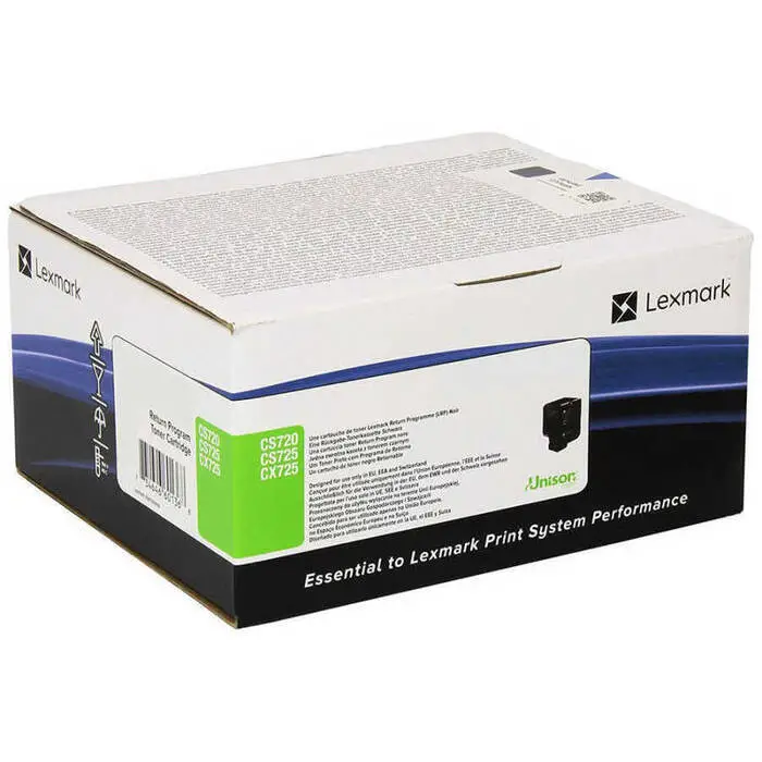 Lexmark CS720-74C5SK0 Siyah Orijinal Toner - 1