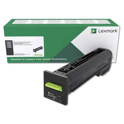 Lexmark CS820-72K50K0 Siyah Orijinal Toner - Lexmark
