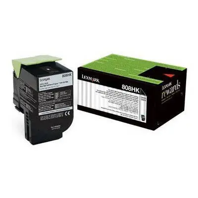 Lexmark CX410-80C8HK0 Siyah Orijinal Toner - 1