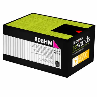 Lexmark CX410-80C8HM0 Kırmızı Orijinal Toner - 1