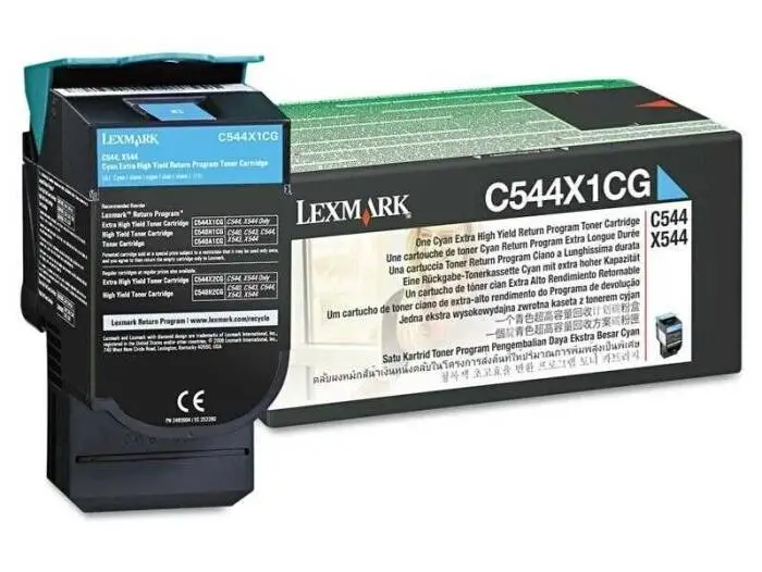 Lexmark CX410-80C8SC0 Cyan High Yield Original Toner - 1