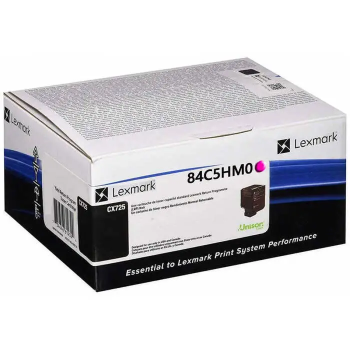 Lexmark CX725-84C5HM0 Kırmızı Orijinal Toner - 1