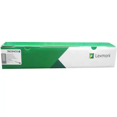 Lexmark CX921-76C0HC0 Mavi Orijinal Toner Yüksek Kapasiteli - Lexmark