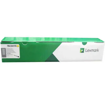 Lexmark CX921-76C0HY0 Sarı Orijinal Toner Yüksek Kapasiteli - Lexmark