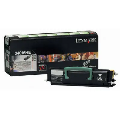 Lexmark E330-34016HE Orijinal Toner Yüksek Kapasiteli - 1