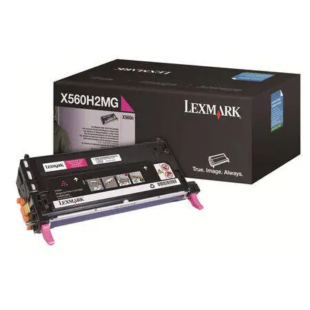 Lexmark X560-X560H2MG Kırmızı Orijinal Toner - 1