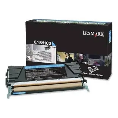 Lexmark X748H1CG Cyan Original Toner High Capacity - 1