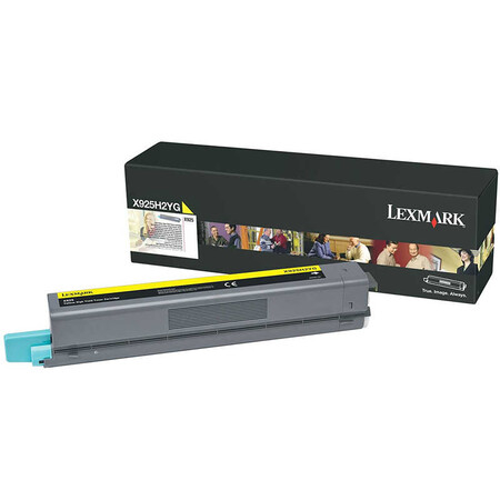 Lexmark - Lexmark X925-X925H2YG Sarı Orjinal Toner