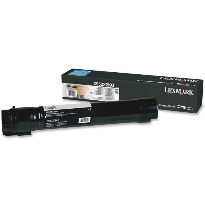 Lexmark X950-X950X2KG Siyah Orijinal Toner - 1