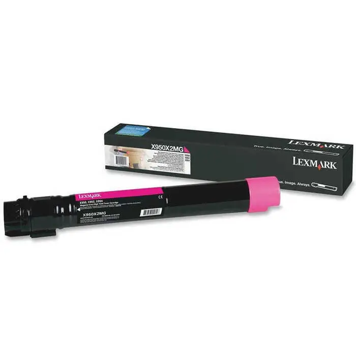 Lexmark X950-X950X2MG Kırmızı Orijinal Toner - 1