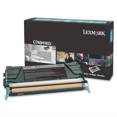 Lexmark C746-C746H1KG Siyah Orijinal Toner - 1