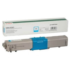 Oki C301-44973543 Mavi Orijinal Toner - Oki