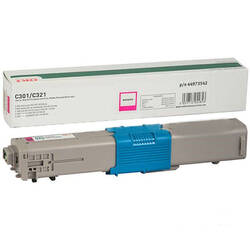 Oki C301-44973542 Kırmızı Orjinal Toner - 1