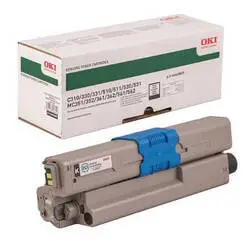 OKI C310-44469716 Original Cyan Toner - 1