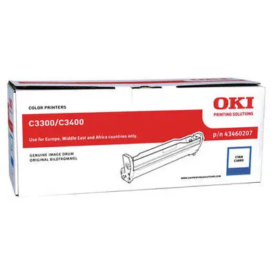 Oki C3300-43460207 Original Cyan Drum Unit - 1