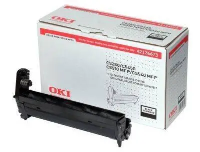 Oki C5850-43870024 Original Black Drum Unit - 1