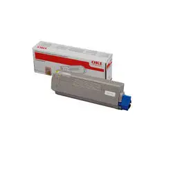Oki C610-44315321 Sarı Orijinal Toner - 1