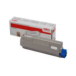 Oki C610-44315322 Kırmızı Orijinal Toner - 1