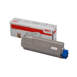 Oki C610-44315323 Mavi Orijinal Toner - Oki