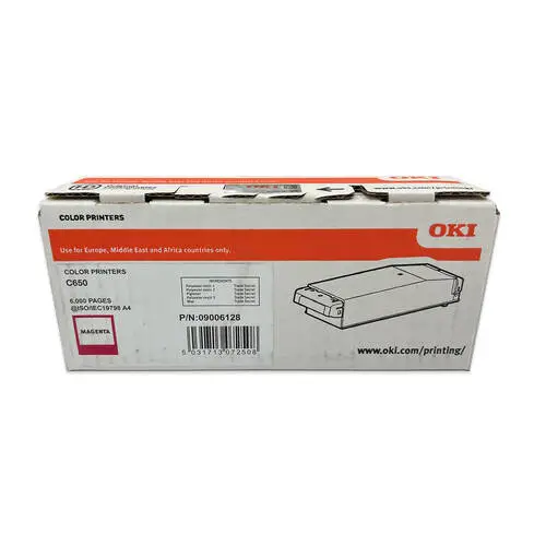 OKI C650-9006128 Original Magenta Toner - 1