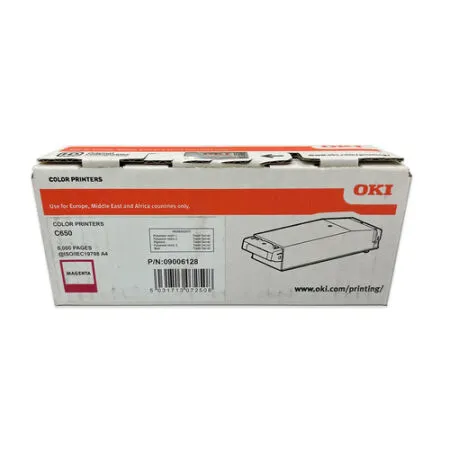 Oki C650-9006128 Orijinal Kırmızı Toner - Oki