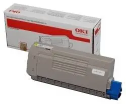 Oki C710-44318621 Sarı Orijinal Toner - 1