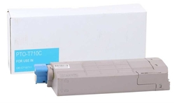 Oki C710-44318623 Mavi Muadil Toner - 2