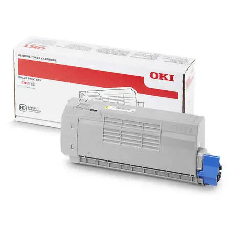 Oki C712-46507625 Sarı Orijinal Toner - 1