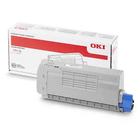 OKI C712 46507627 Cyan Original Toner - 1