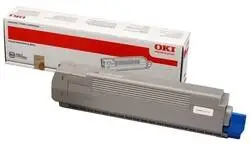 Oki C801-44643005 Sarı Orijinal Toner - 1