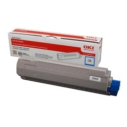 Oki C810-44059119 Mavi Orijinal Toner - Oki