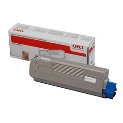 Oki C823-46471106 Kırmızı Orijinal Toner - Oki