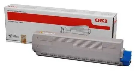 Oki C831-44844505 Sarı Orijinal Toner - 1