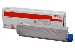 Oki C831-44844506 Kırmızı Orijinal Toner - Oki