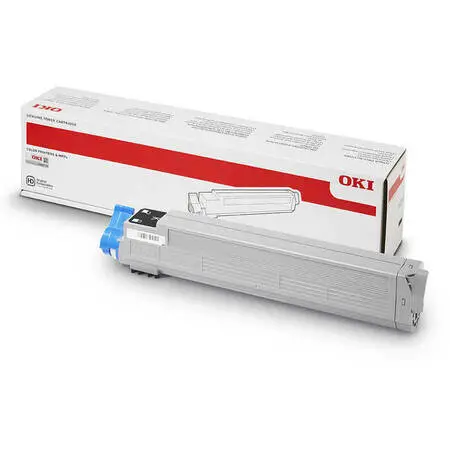 Oki C9655-43837137 Black Original Toner - 1