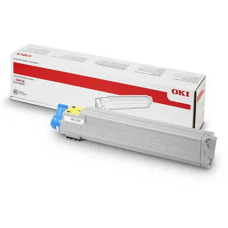 Oki C9655 Sarı Orijinal Toner - 1