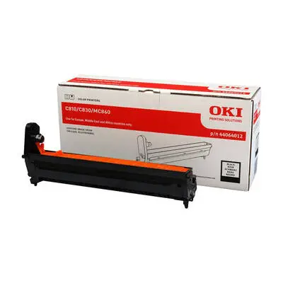 Oki MC851 Original Black Drum Unit 44064012 - 1