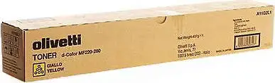 Olivetti D-Color MF-220 Sarı Orijinal Fotokopi Toner - 1