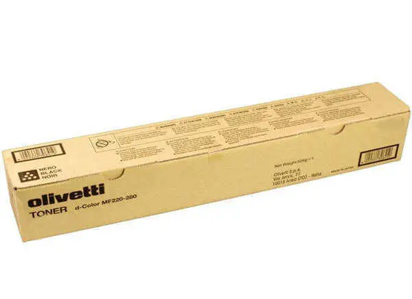 Olivetti D-Color MF-220 Siyah Orijinal Fotokopi Toner - 1