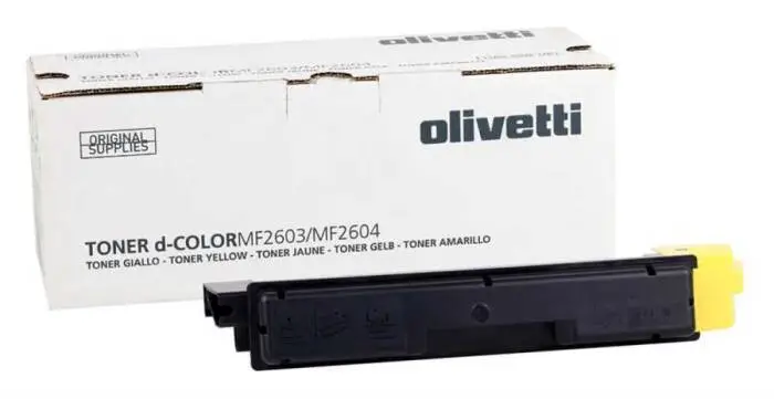 Olivetti D-Color MF-2603 Sarı Orijinal Fotokopi Toner - 1