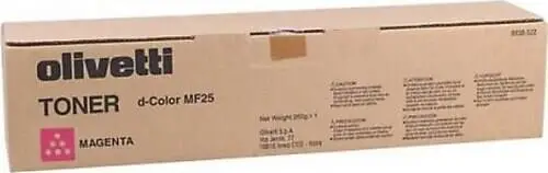 Olivetti MF-25 Kırmızı Orijinal Fotokopi Toner - 1