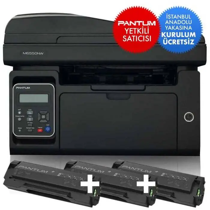 Pantum M6550NW Çok Fonksiyonlu Mono Lazer Yazıcı - 1