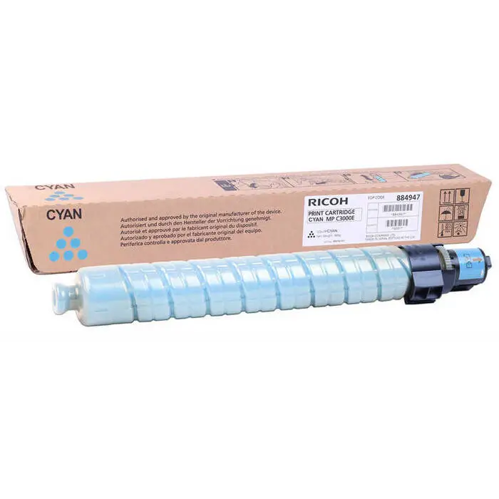 Ricoh Aficio MP-C2000 Original Blue Toner - 1
