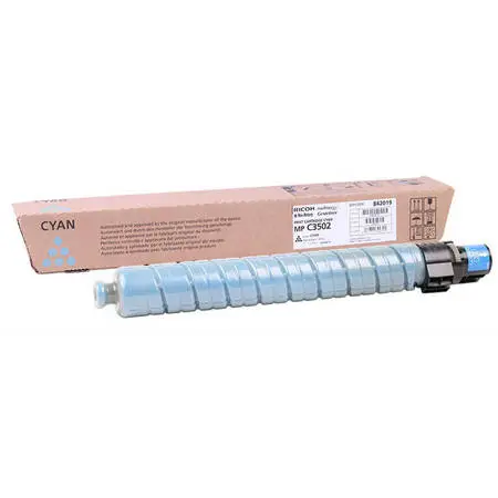 Ricoh Aficio MP-C3002 Mavi Orijinal Fotokopi Toner - 1