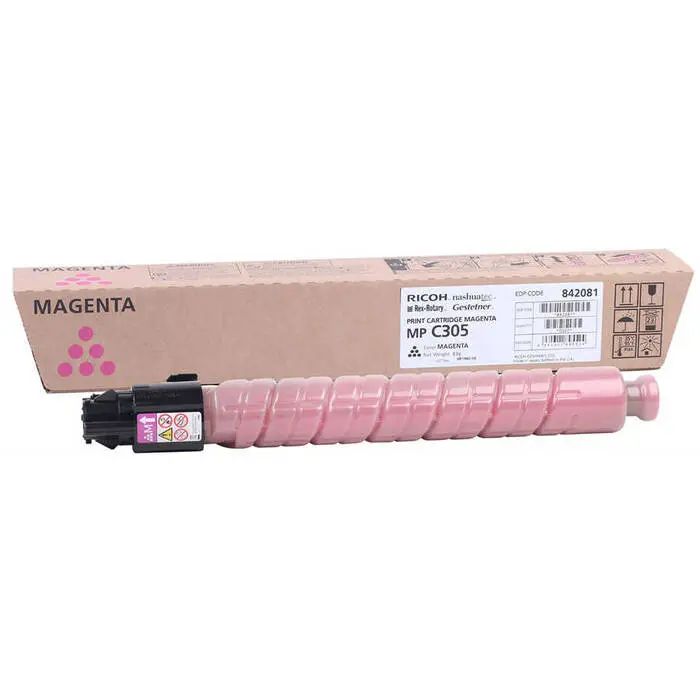 Ricoh Aficio MP-C305 Kırmızı Orijinal Fotokopi Toneri - 1