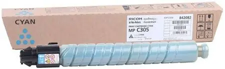 Ricoh Aficio MP-C305 Mavi Orijinal Fotokopi Toneri - 1