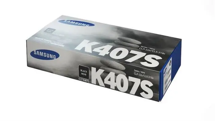 Samsung CLP-320 / CLT-K407S Black Original Toner - 1