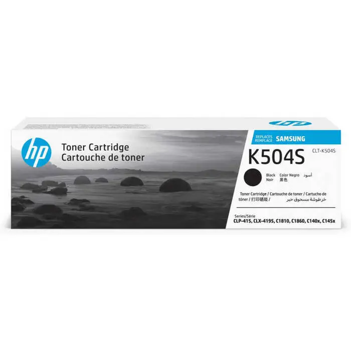 Samsung CLP-415/CLT-K504S Siyah Orijinal Toner - 1