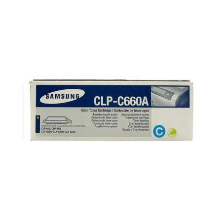 Samsung CLP-660/ST886A Mavi Orijinal Toner - 1